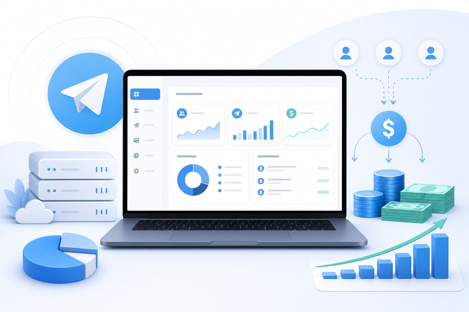 Telegram reseller business — earn money selling telegram promotion services